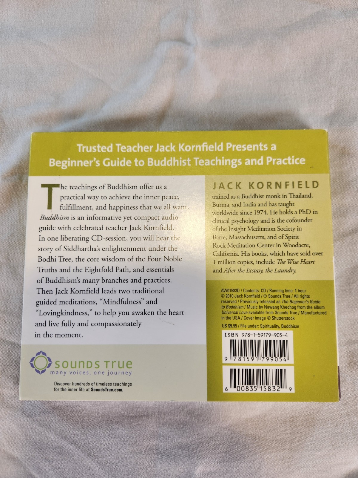 Buddhism Beginner’s Guide to Inner Peace Audio CD Unabridged