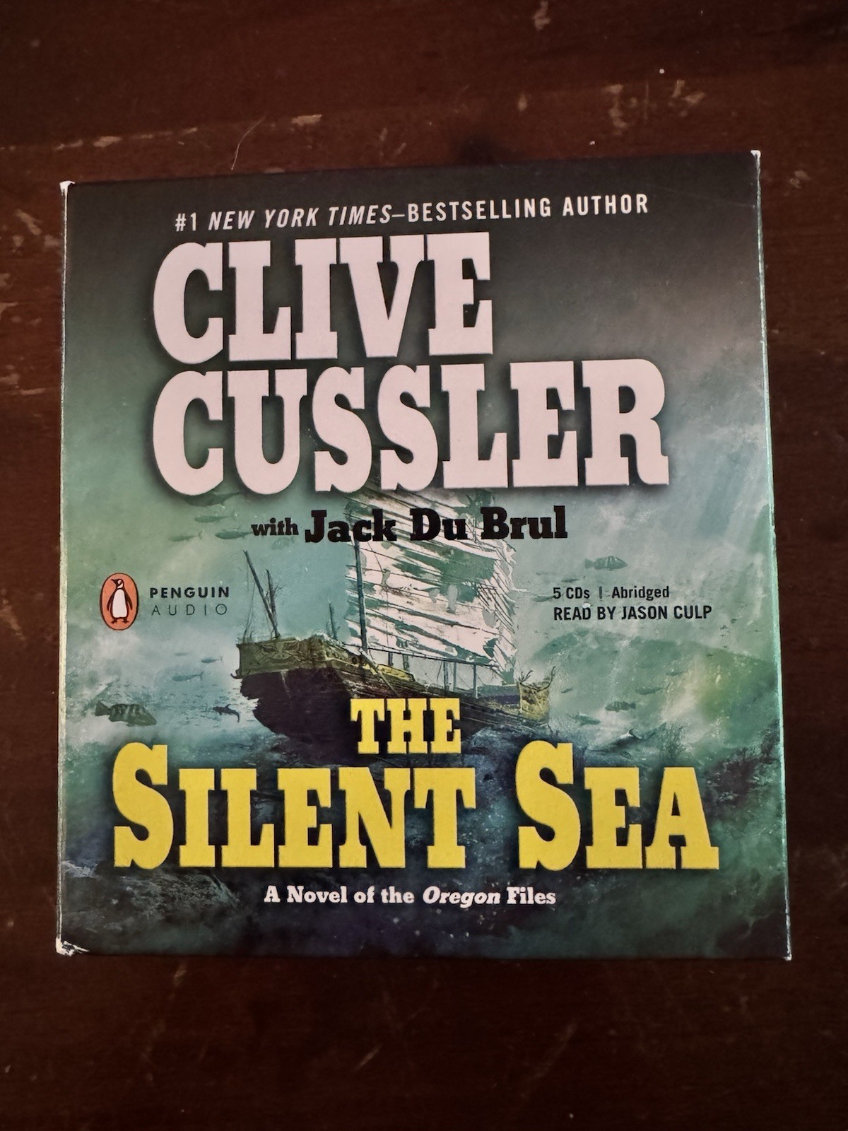 Silent Sea by Clive Cussler and Jack Du Brul (2010, Compact Disc)