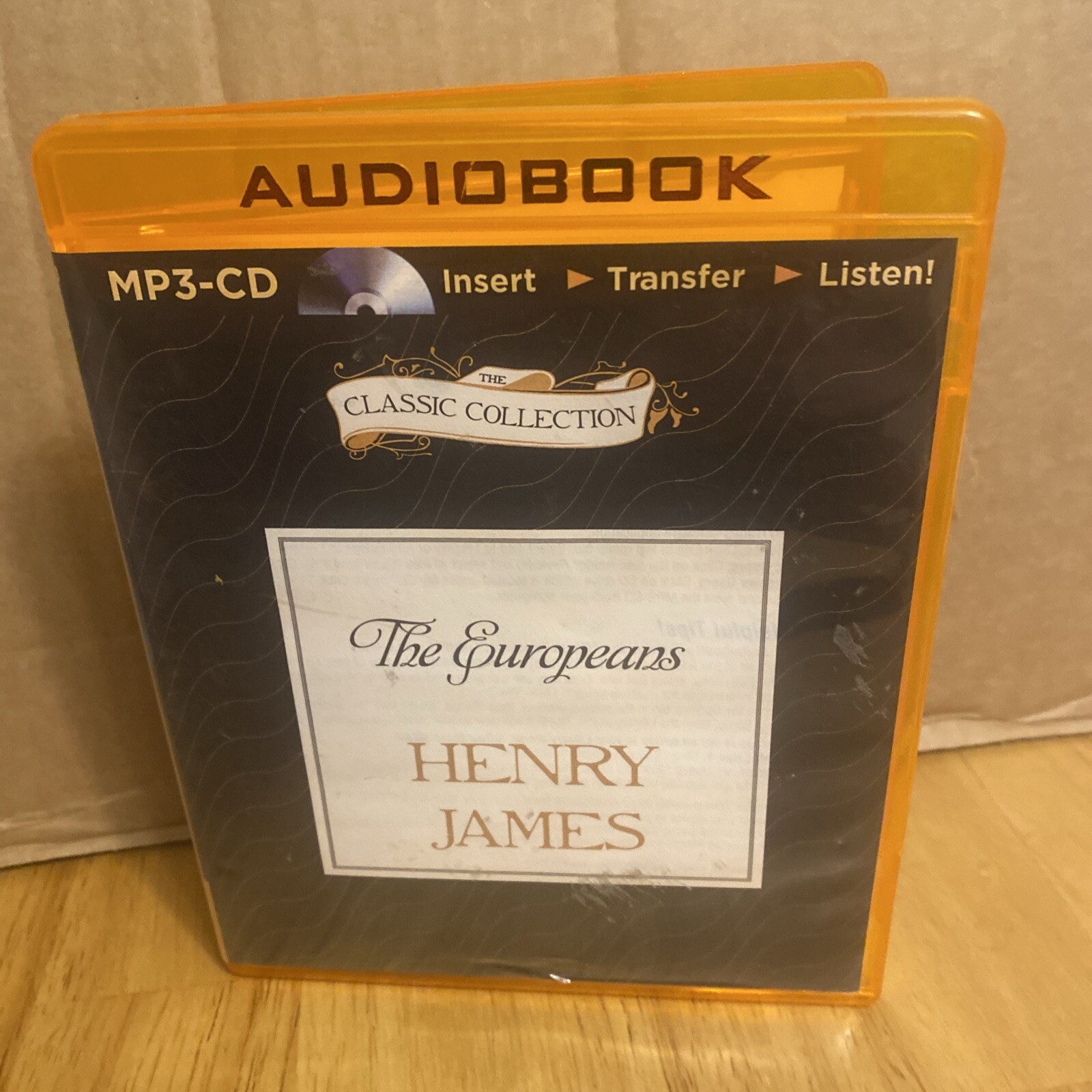 The Europeans — Henry James — MP3 CD — Unabridged Classic Collection 6 Hours +