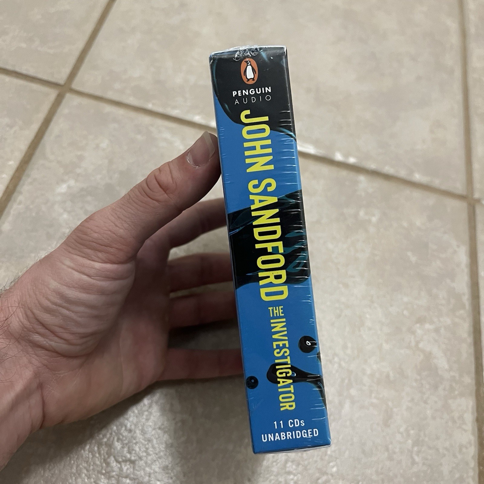 New Sealed The Investigator by John Sandford (English) Compact Disc Book Set