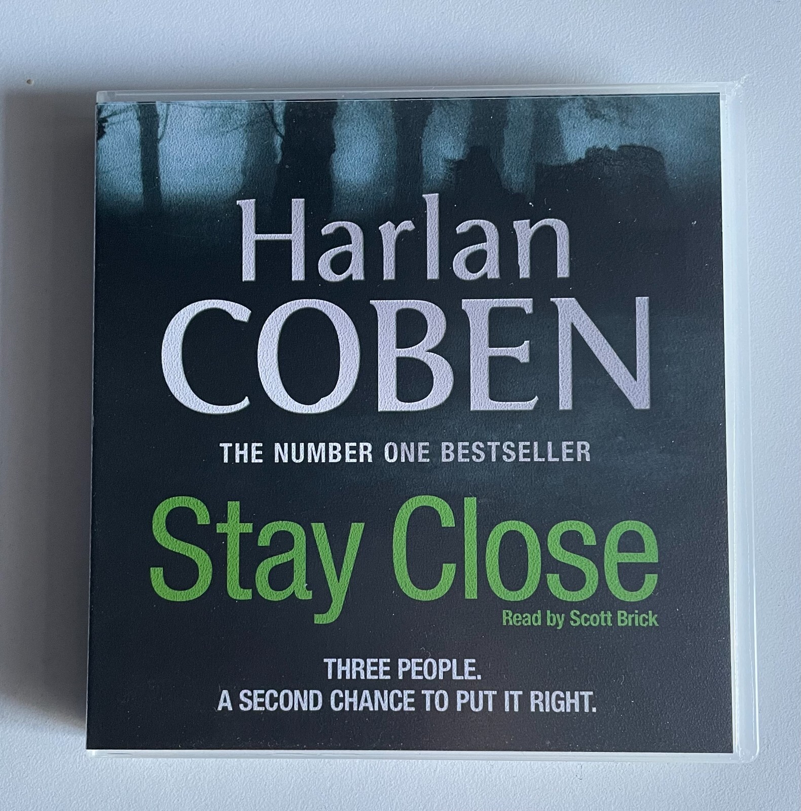 AUDIO BOOK Harlan Coben STAY CLOSE read by Scott Brick on 5 x CDs