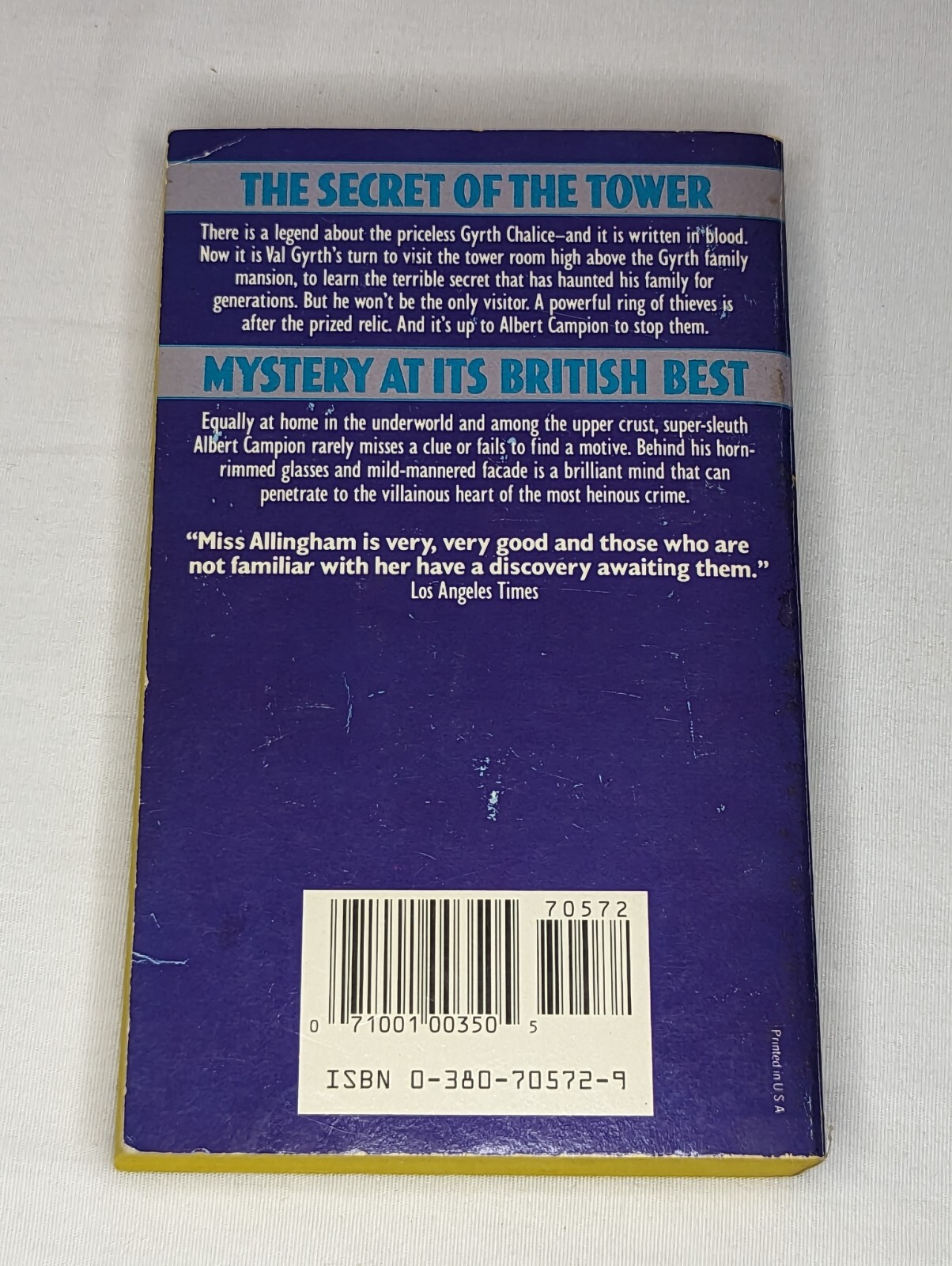 THE GYRTH CHALICE MYSTERY By Margery Allingham Paperback