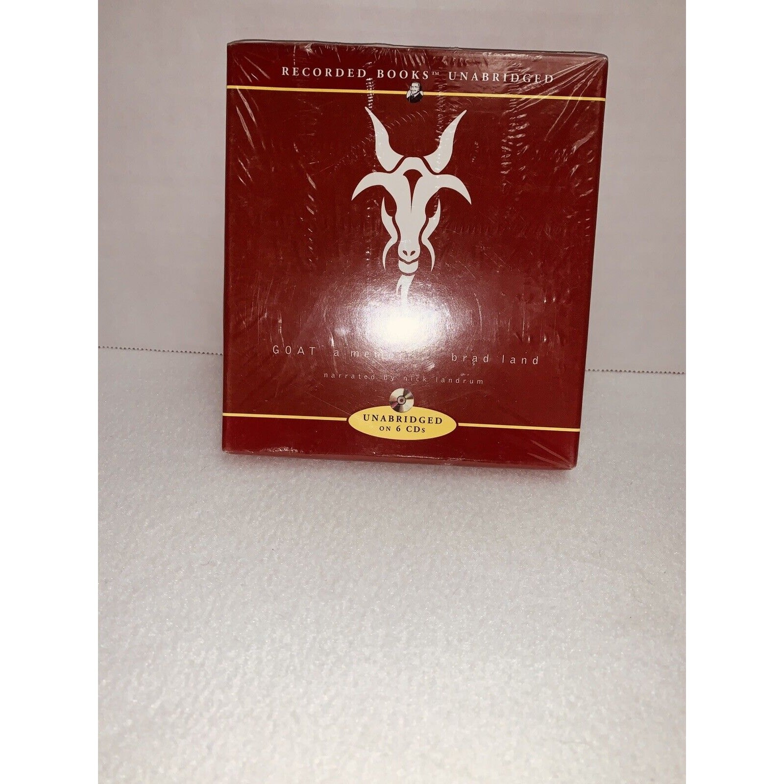NEW Goat Audio Book by Brad Land A Memoir True Story Unbridged 6 CDs 6.25 Hours