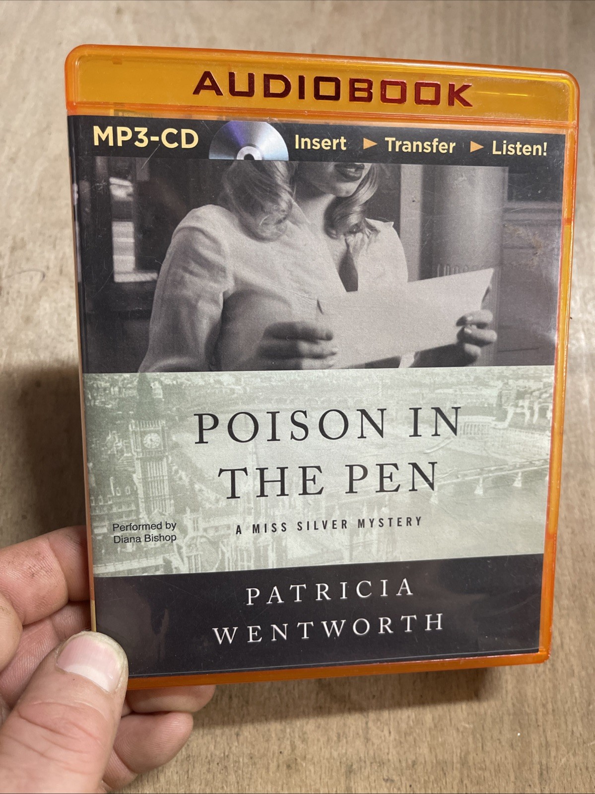 Patricia Wentworth — Poison in The Pen MP3-CD Audiobook A Miss Silver Mystery