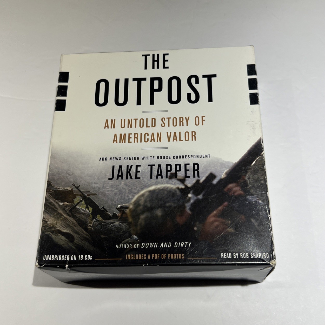 The Outpost By Jake Tapper 18 Audiobook Read By Rob Shapiro 2012