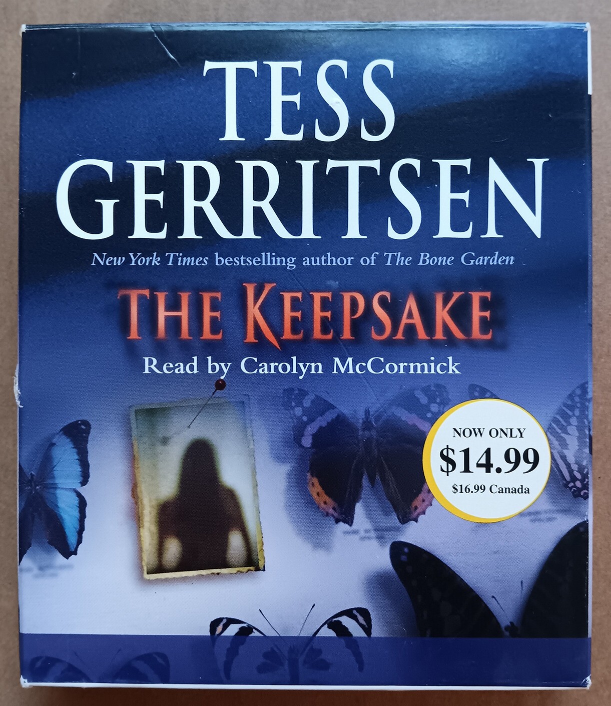 The Keepsake by Tess Gerritsen (5 CD Abridged Audiobook)