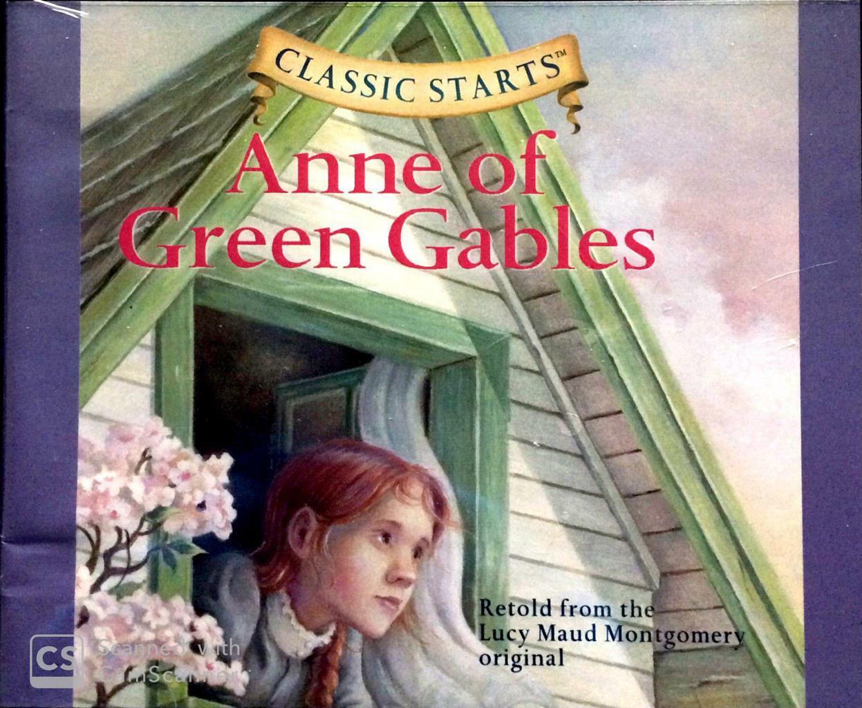 New ANNE OF GREEN GABLES Sterling Classic Starts Audio CD Series Homeschool
