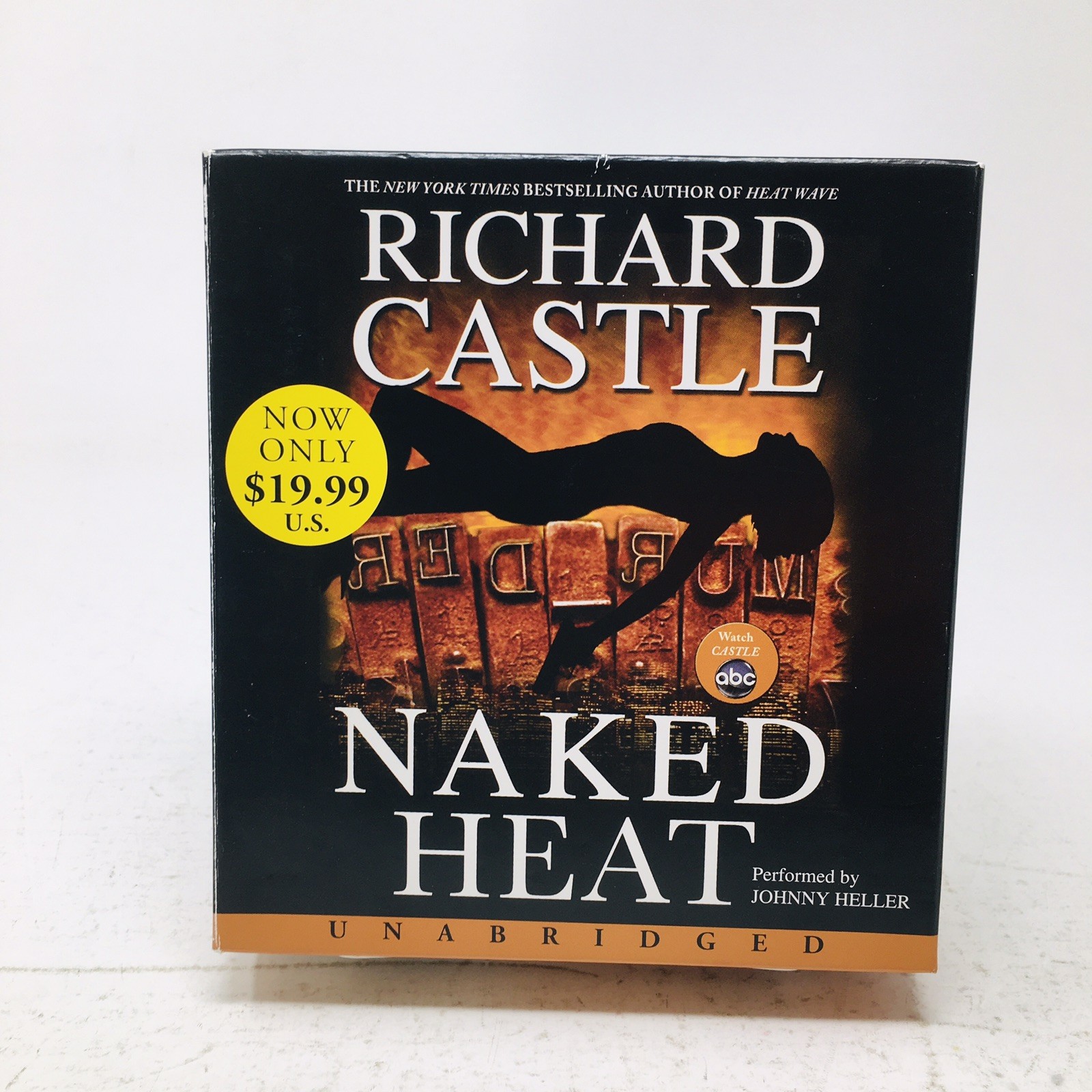 Lot 5 Richard Castle Unabridged CD Audio Books Frozen Heat Rises Naked Driving