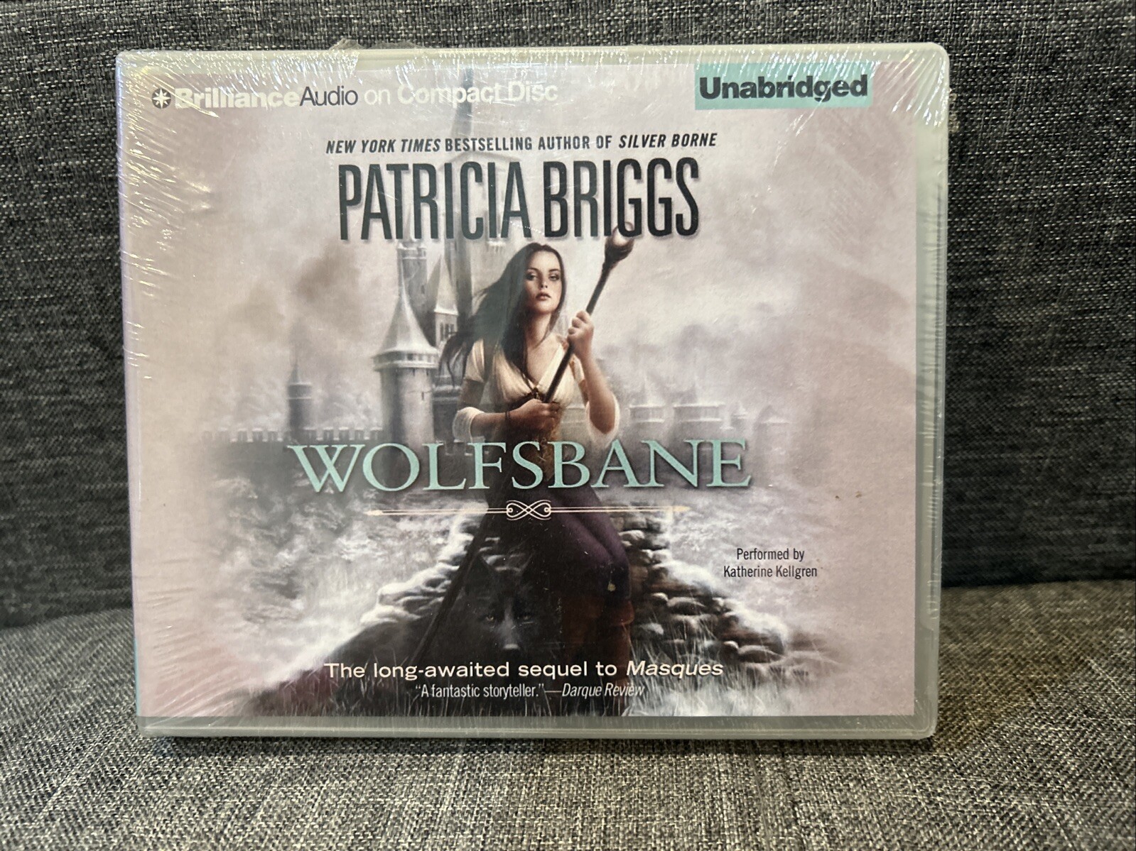 Wolfsbane Patricia Briggs Audiobook on CD, 2010, Unabridged, 8 Discs NEW SEALED!