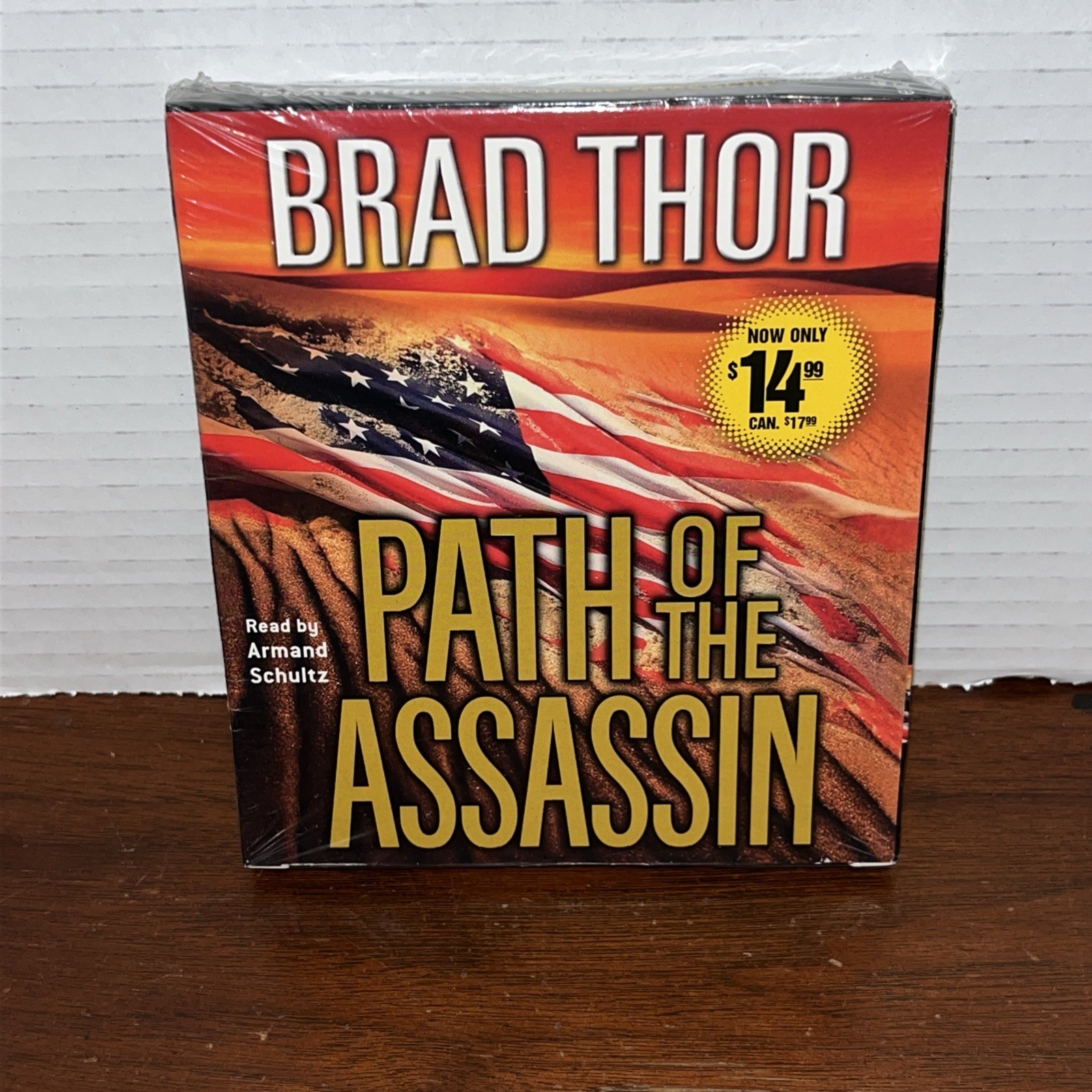 Brad Thor – Path of the Assassin (2003) CD Audiobook — 5 CD Set — New Sealed OOP