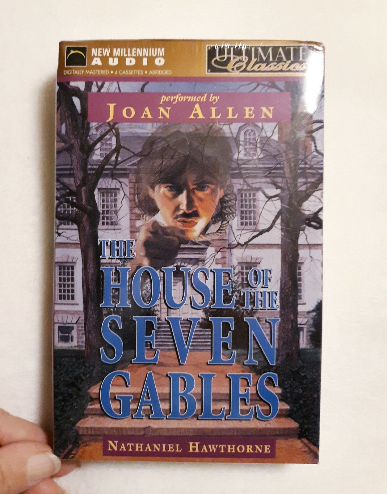 The House of the Seven Gables by Nathaniel Hawthorne 2002, 4 Cassette, Abridged
