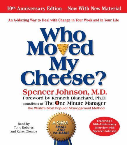 NEW 2 CD Who Moved My Cheese Unabridged Spencer Johnson
