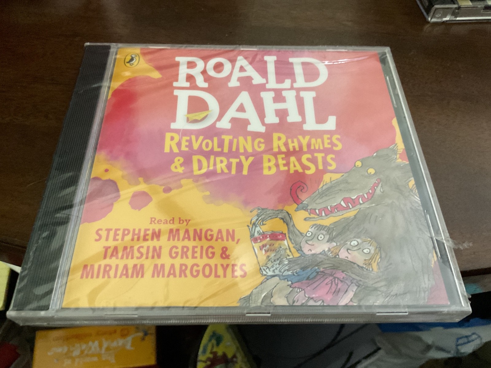 Revolting Rhymes and Dirty Beasts by Roald Dahl Audiobook cd Free US ship