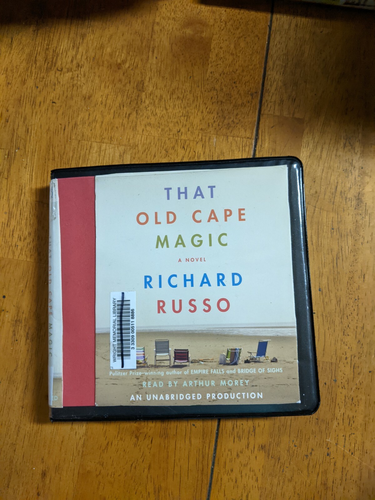 Shelf62E Audiobook~ THAT OLD CAPE MAGIC UNABRIDGED BY RICHARD RUSSO