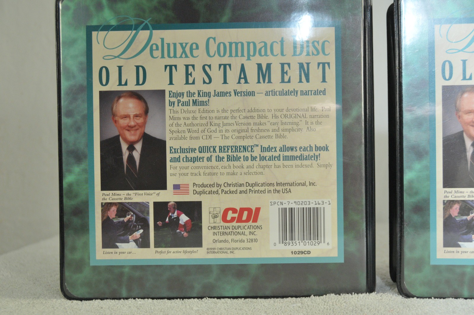 KJV Old Testament Volume 1 And 2 Deluxe 45 Audio CDs Set Paul Mims Narrator