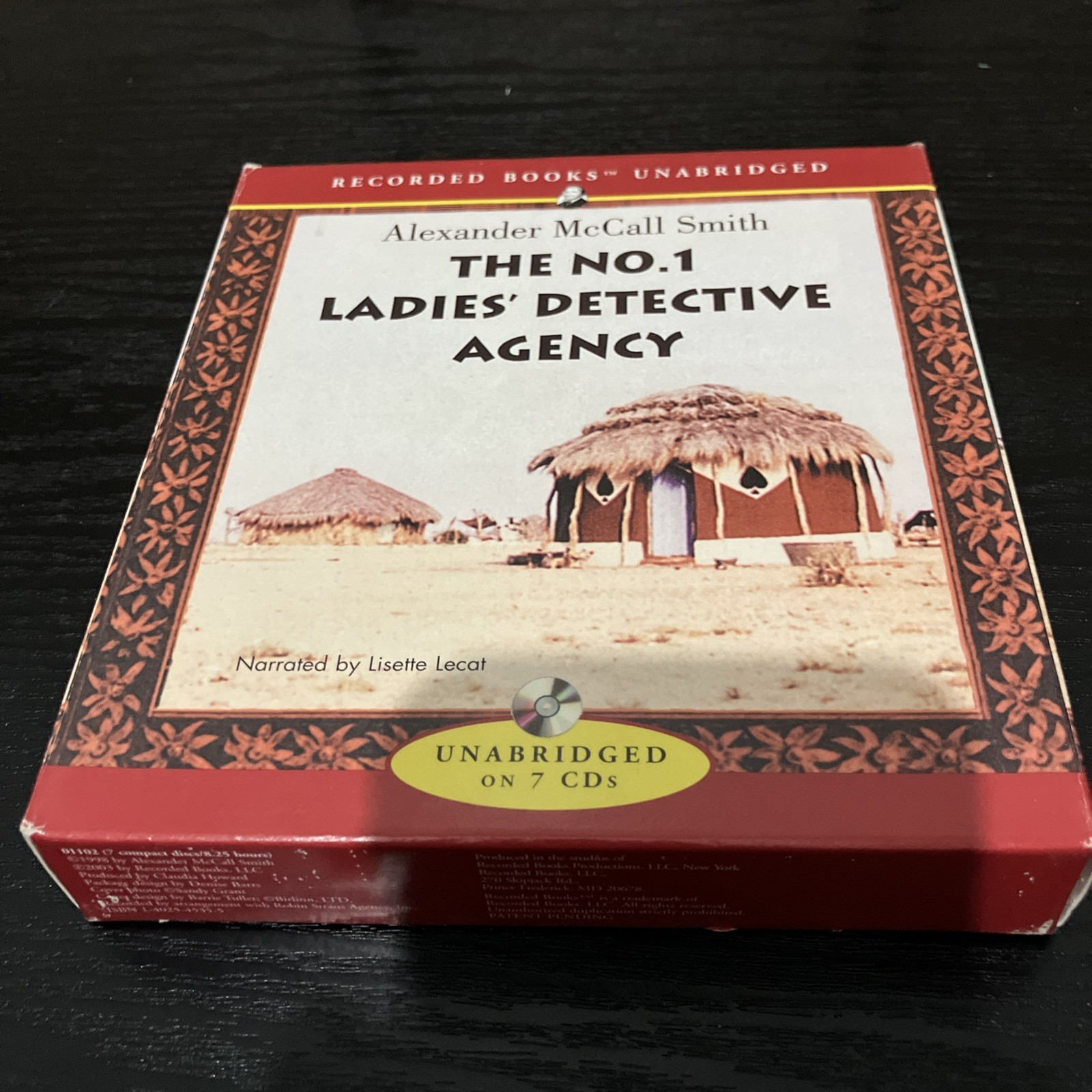 The No. 1 Ladies’ Detective Agency — Audiobook CD, by Smith Alexander McCall