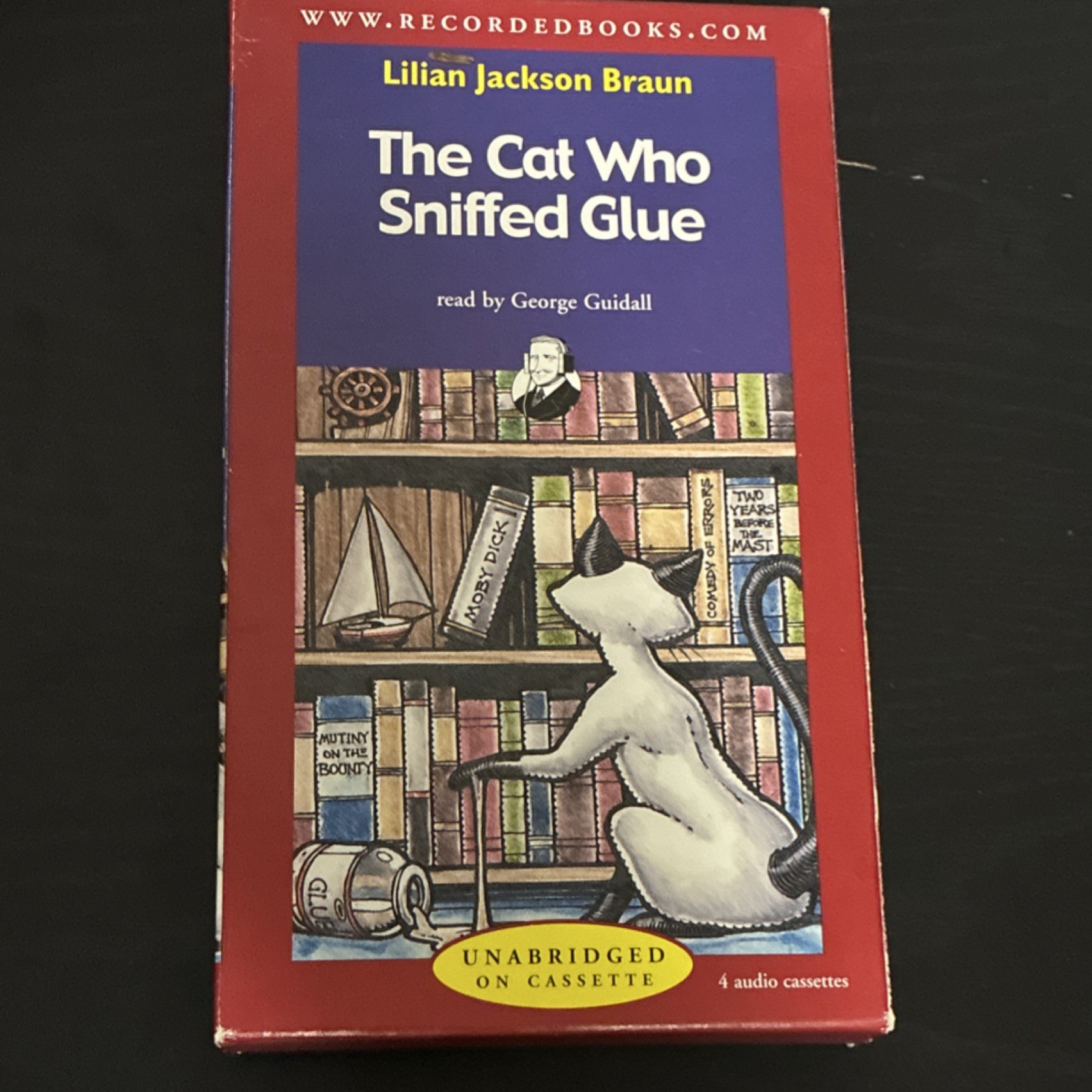 Lilian Jackson Braun The Cat Who Sniffed Glue Audiobook Cassette Unabridged