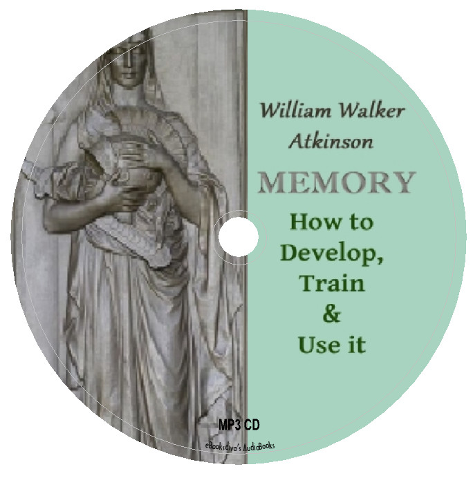 Memory How to Develop Train and Use It Atkinson Audiobook in 1 MP3 Audio CD