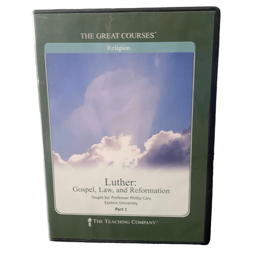 Pre Owned CD Great Courses Luther Gospel Law and Reformation Vol 1 of 2