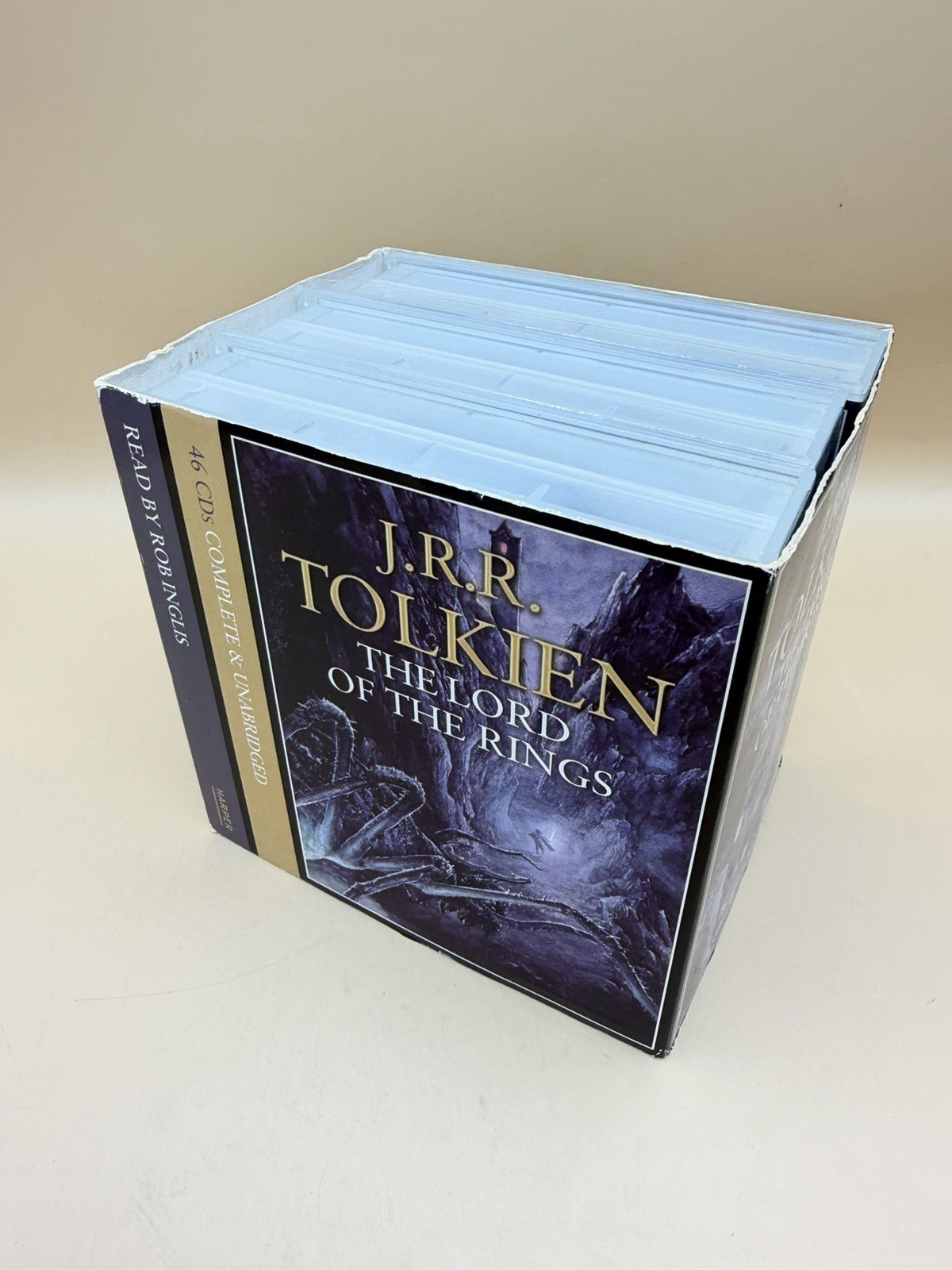 The Lord Of The Rings Unabridged Audiobook Boxset — 46 CDs — Rob Inglis — 2018