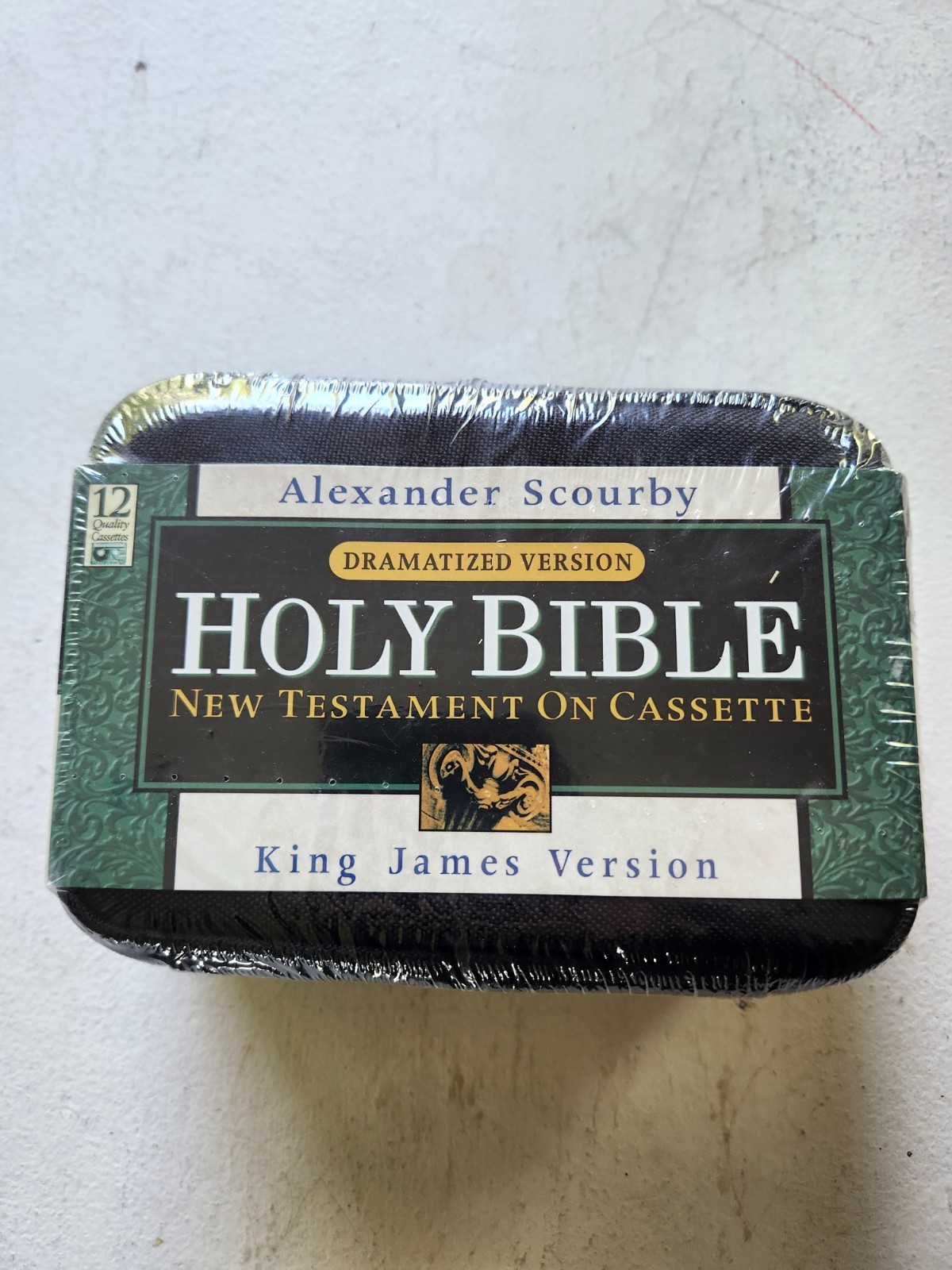 KJV Reading-The New Testament By Alexander Scourby-Cassette Tapes, In Carrying C