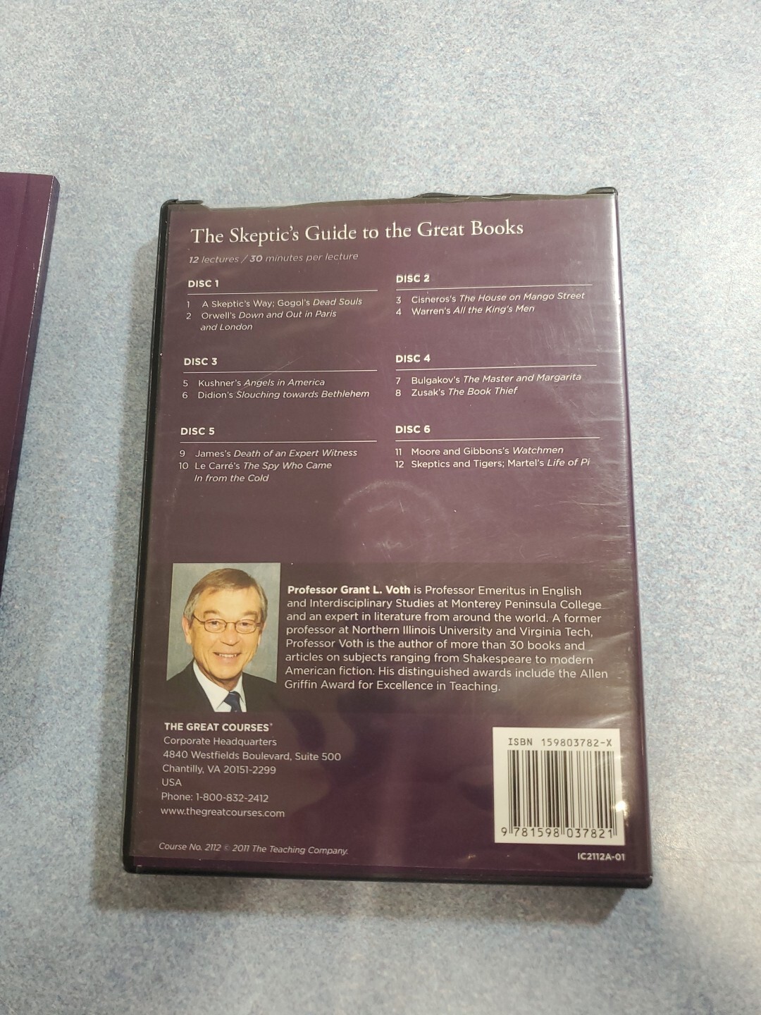 The Great Courses: The Skeptic’s Guide to the Great Books — Audio CD with guide
