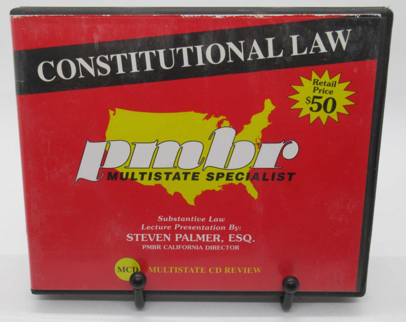 PMBR MULTISTATE SPECIALIST — CONSTITUTIONAL LAW LECTURE 5-DISC AUDIO CD SET, STE