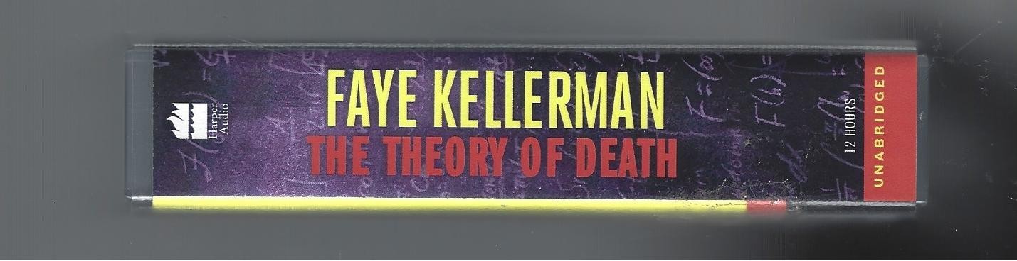 THE THEORY OF DEATH Audio Book by Faye Kellerman 2015 Unabridged 11 CD’s Harper