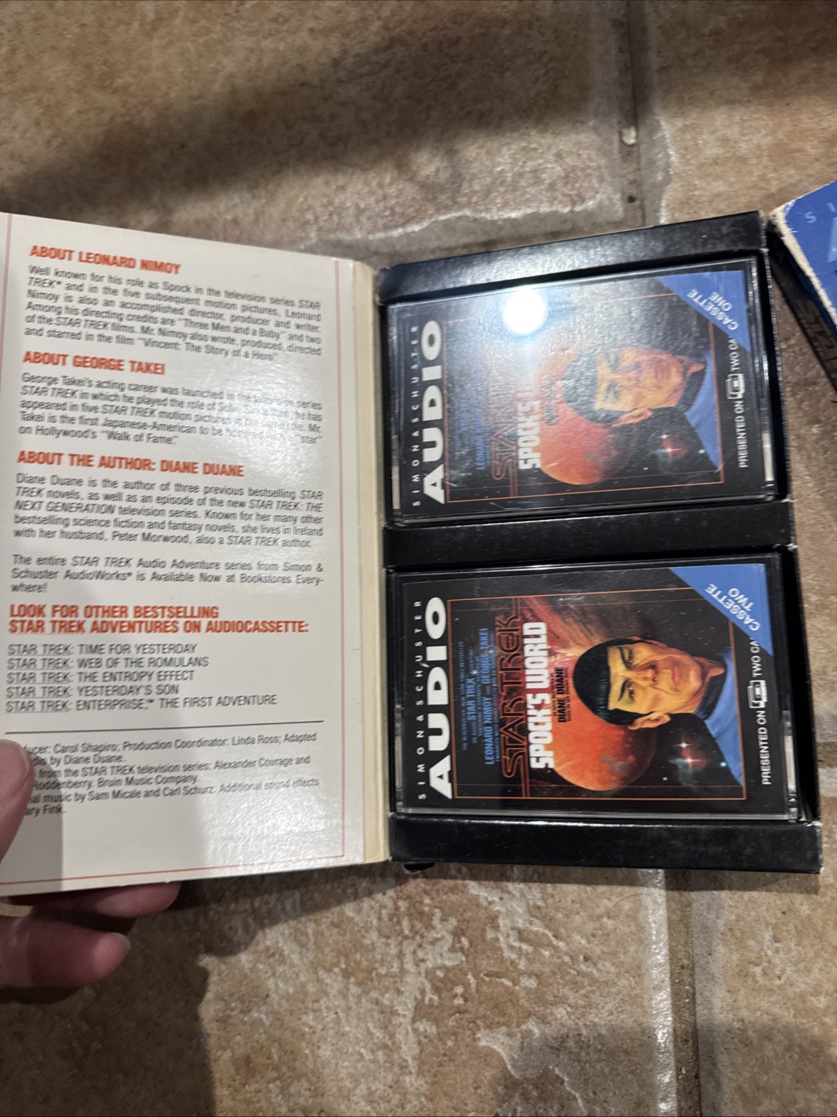Star Trek Ser. Final Frontier Dark Mirror, Vulcans Forge ￼ Sparks World, Imzaki