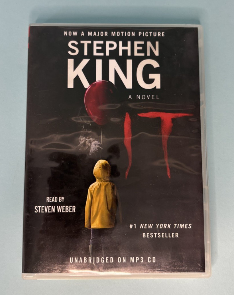IT : A Novel by Stephen King 2017 CD MP3 Audiobook Unabridged edition 5 Disc Set
