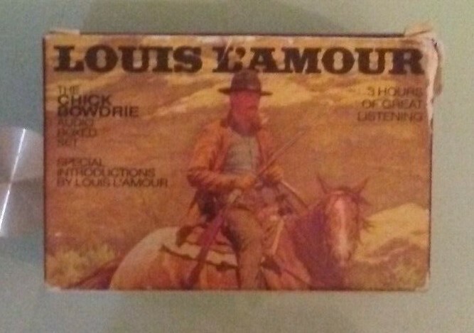 louis l’amour THE CHICK BOWDRIE AUDIO BOXED SET CASSETTE TAPE
