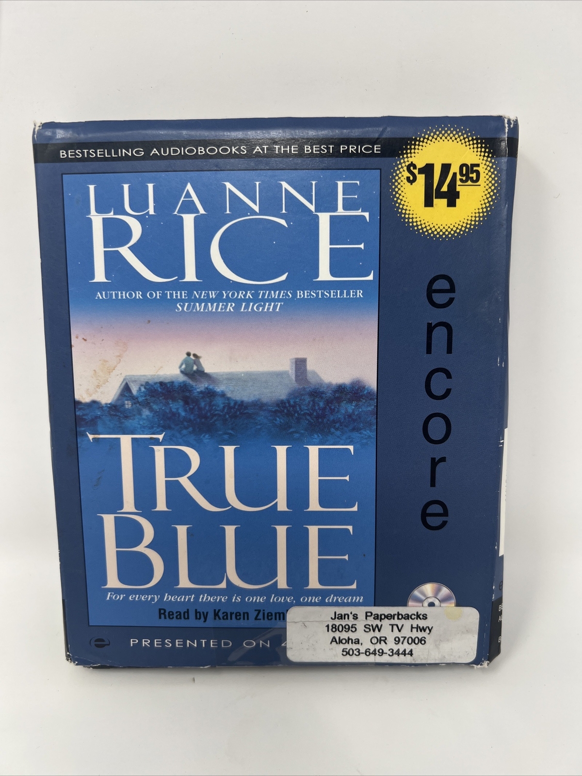 True Blue by Luanne Rice (2004, Compact Disc)