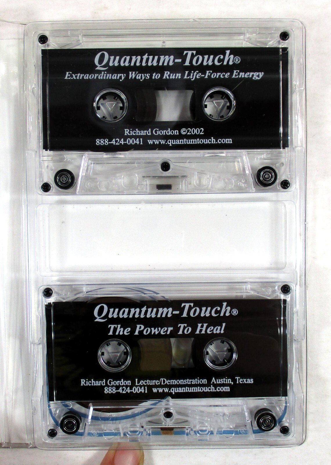 «Quantum Touch: The Power to Heal» Richard Gordon 2 Cassette Tape Set Audiobook