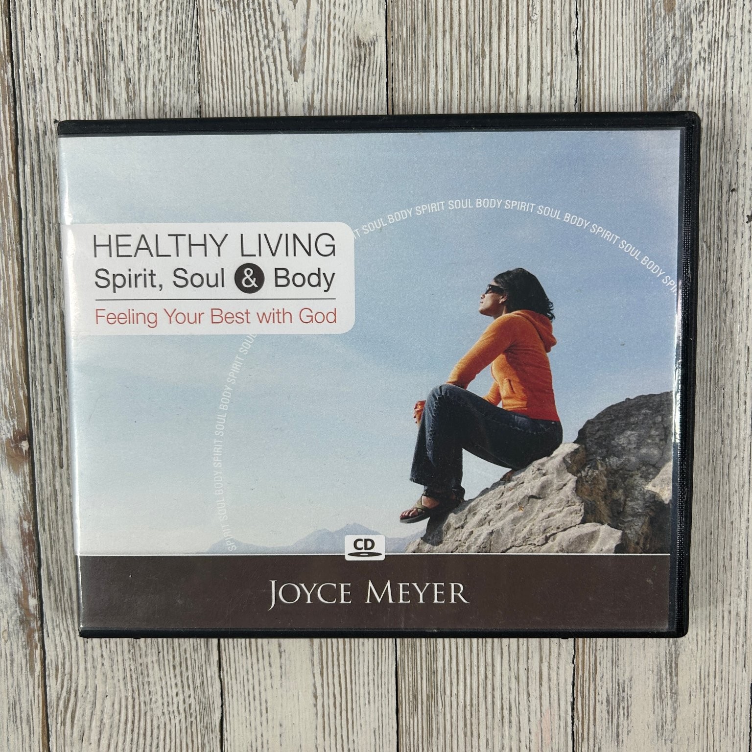 HEALTHY LIVING Spirit, Soul & Body by Joyce Meyer Audiobook CDs 4 Discs