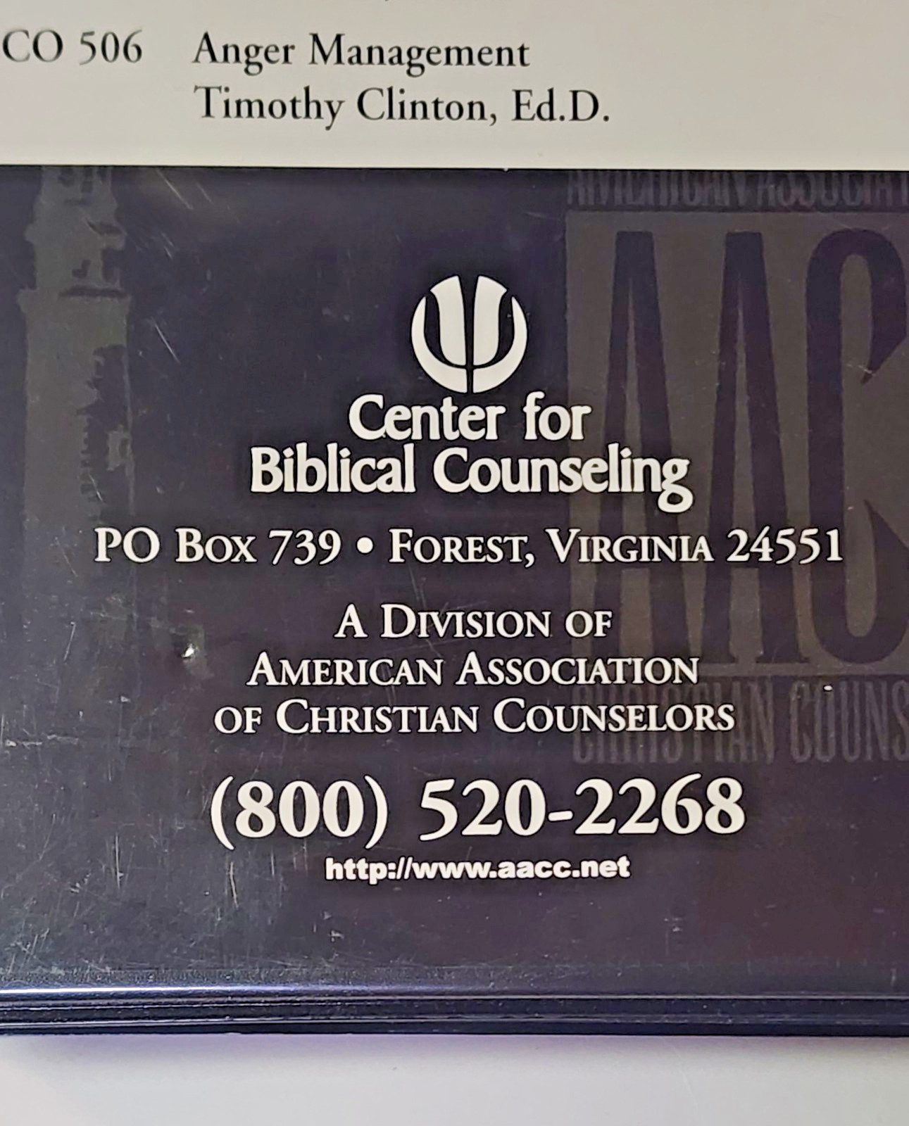 Caring For People God’s Way Unit 5 Biblical Counseling 6 Cassette Tape Set AACC