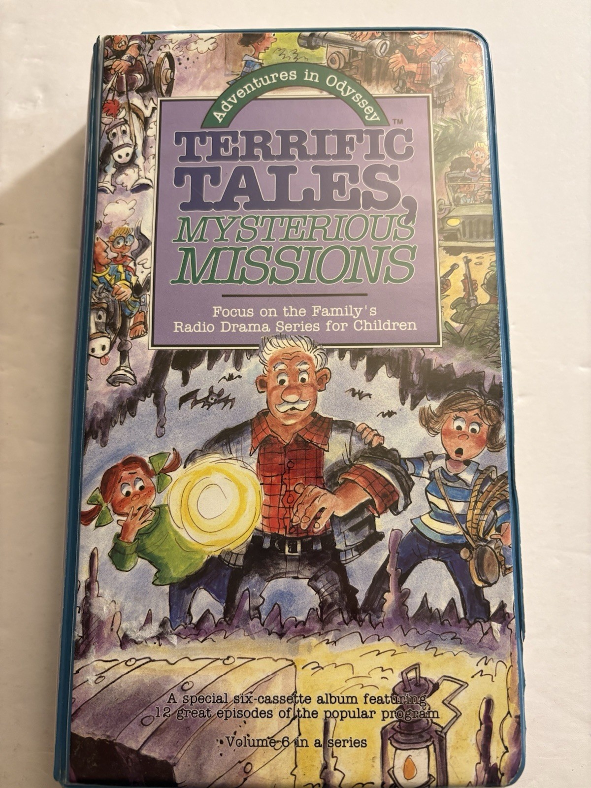 ADVENTURES IN ODYSSEY TERRIFIC TALES MYSTERIOUS MISSIONS 6 CASSETTE FOCUS FAMILY