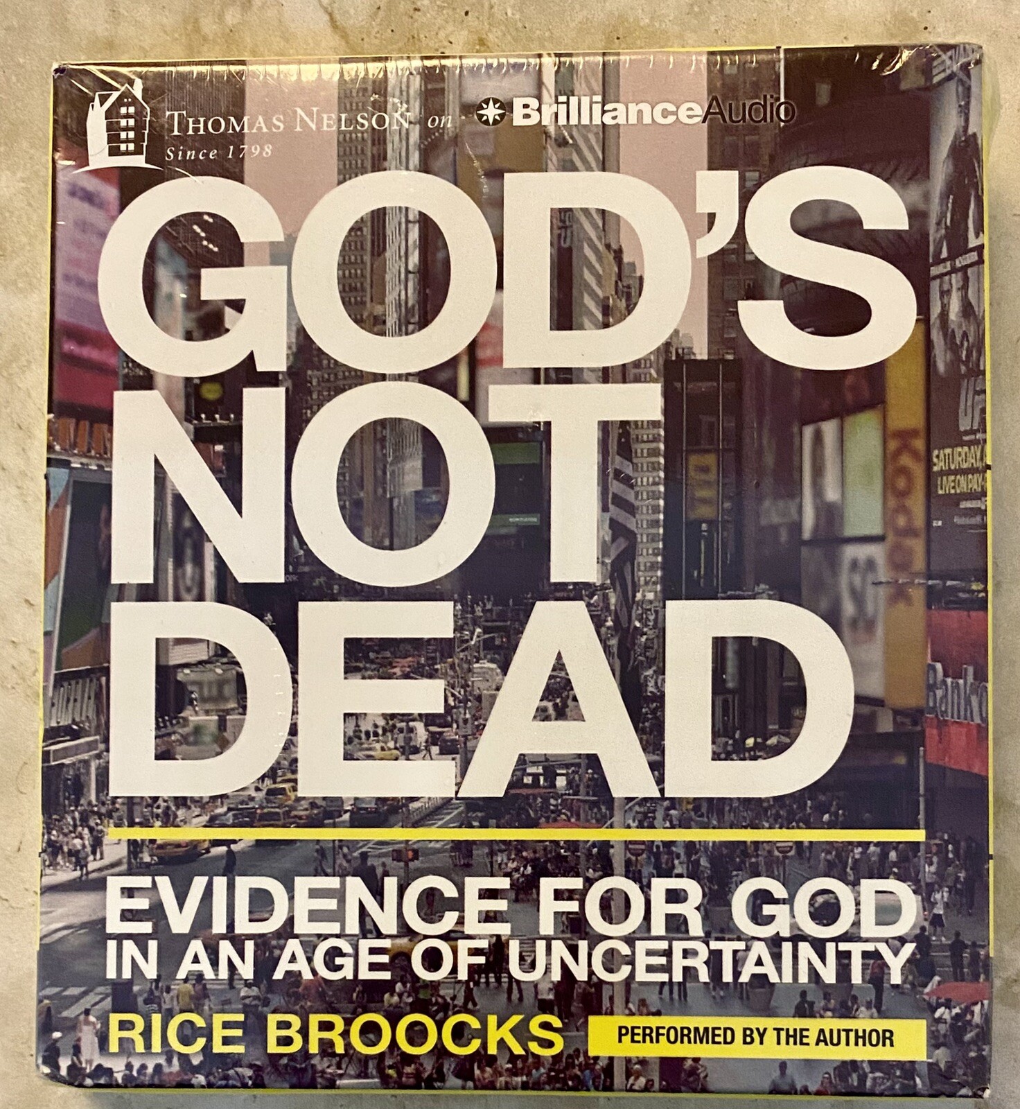 God’s Not Dead Evidence for God Audio Book 6 CD Set Rice Broocks NEW SEALED