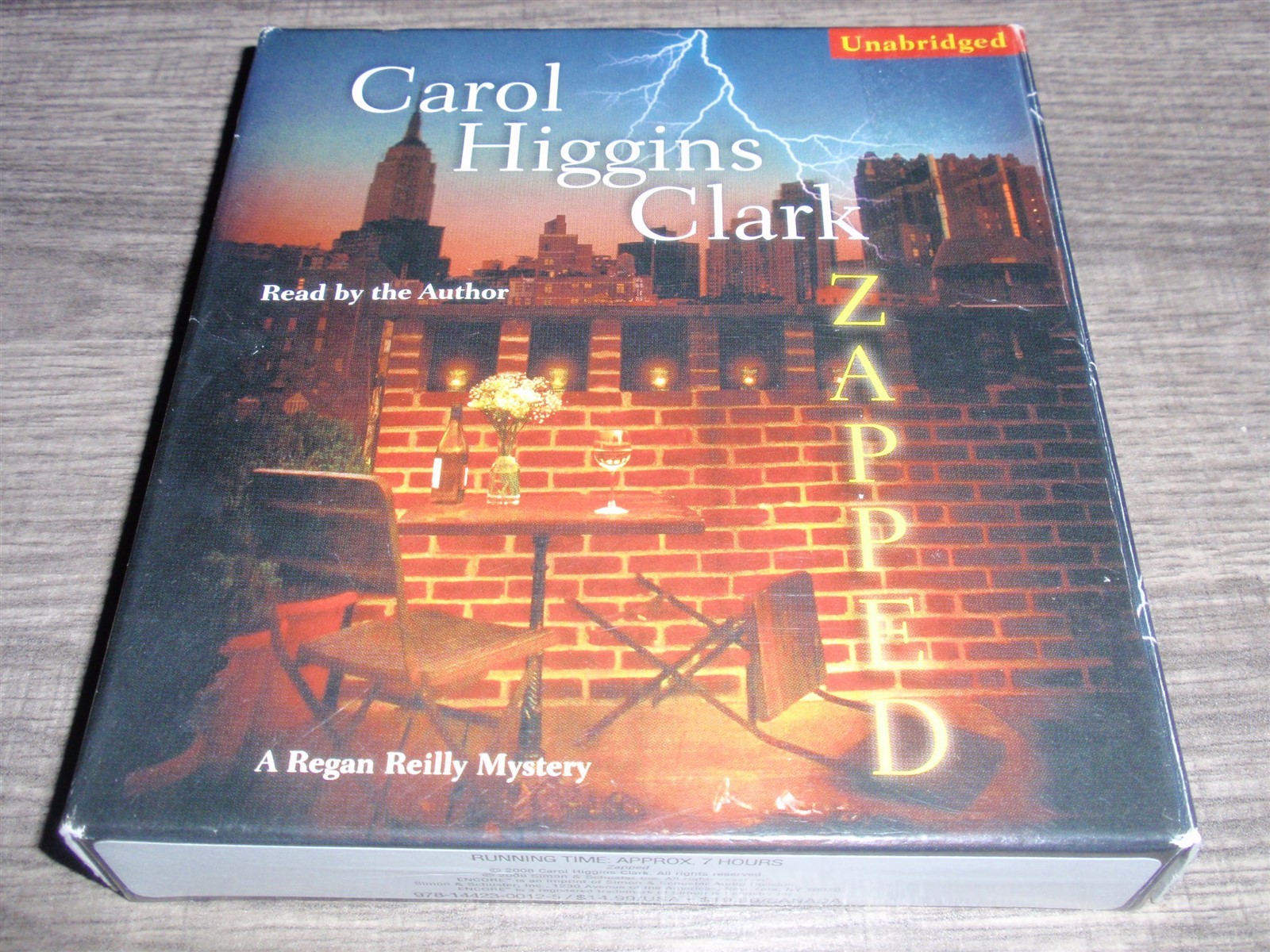 Carol Higgins Clark Zapped Unabridged Audiobook CD 5-Disc 2008 S&S Regan Reilly