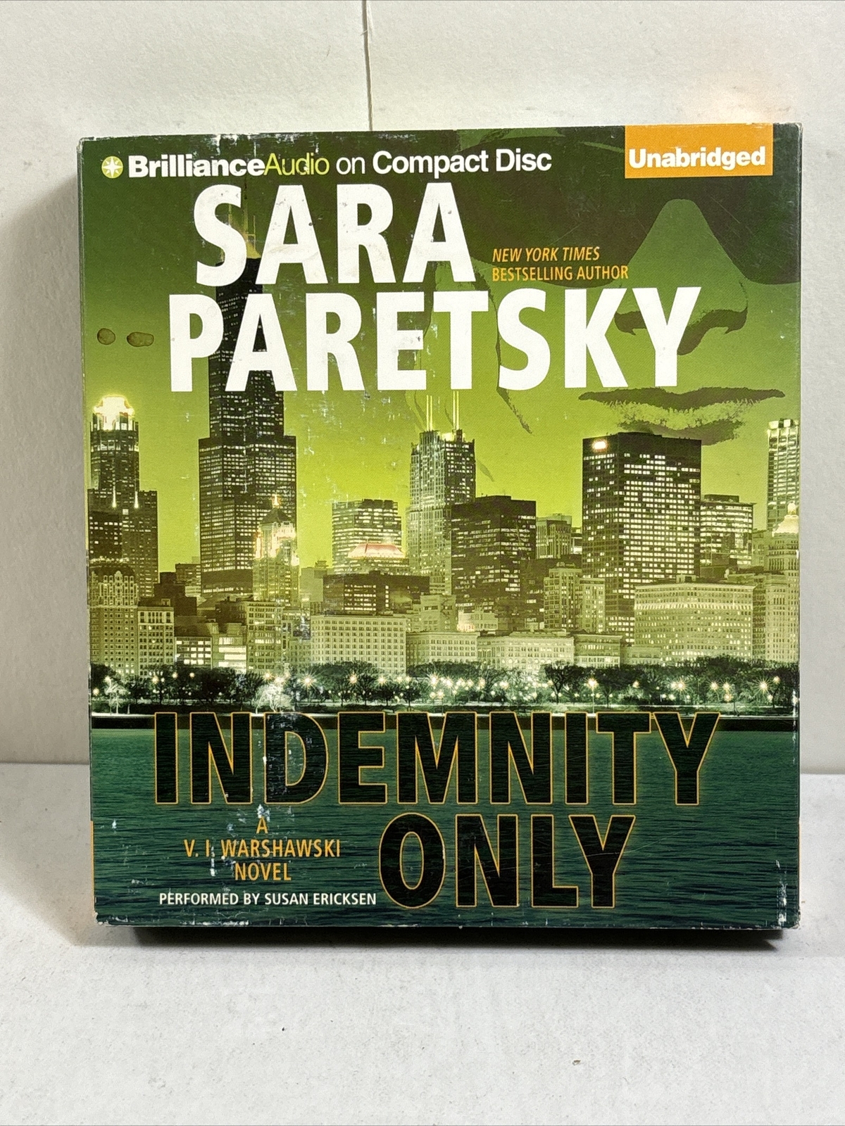 Indemnity Only : Sara Paretsky (V I Warshawski Novel) — Audio Book CD