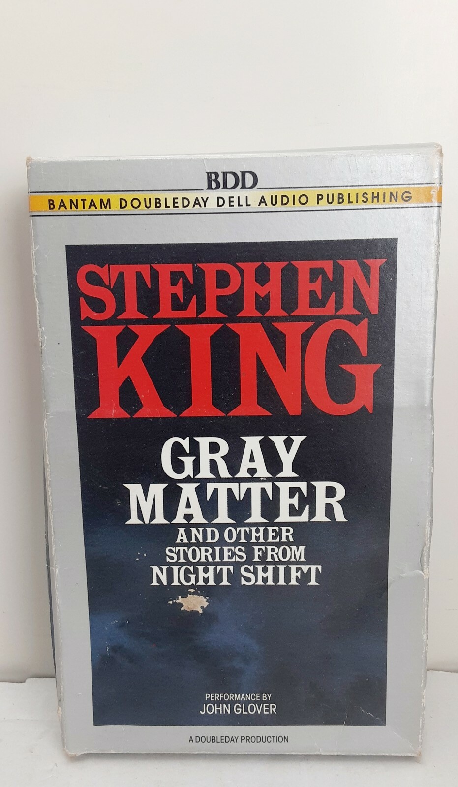 Gray Matter and Night Shift by Stephen King 1993 Audio Cassette