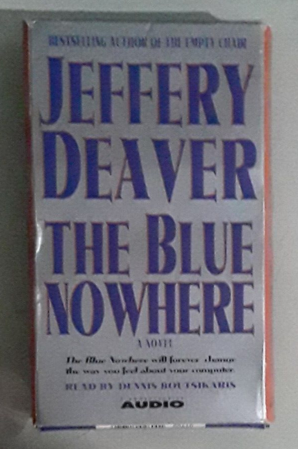 jeffrey deaver THE BLUE NOWHERE CASSETTE TAPE not cd