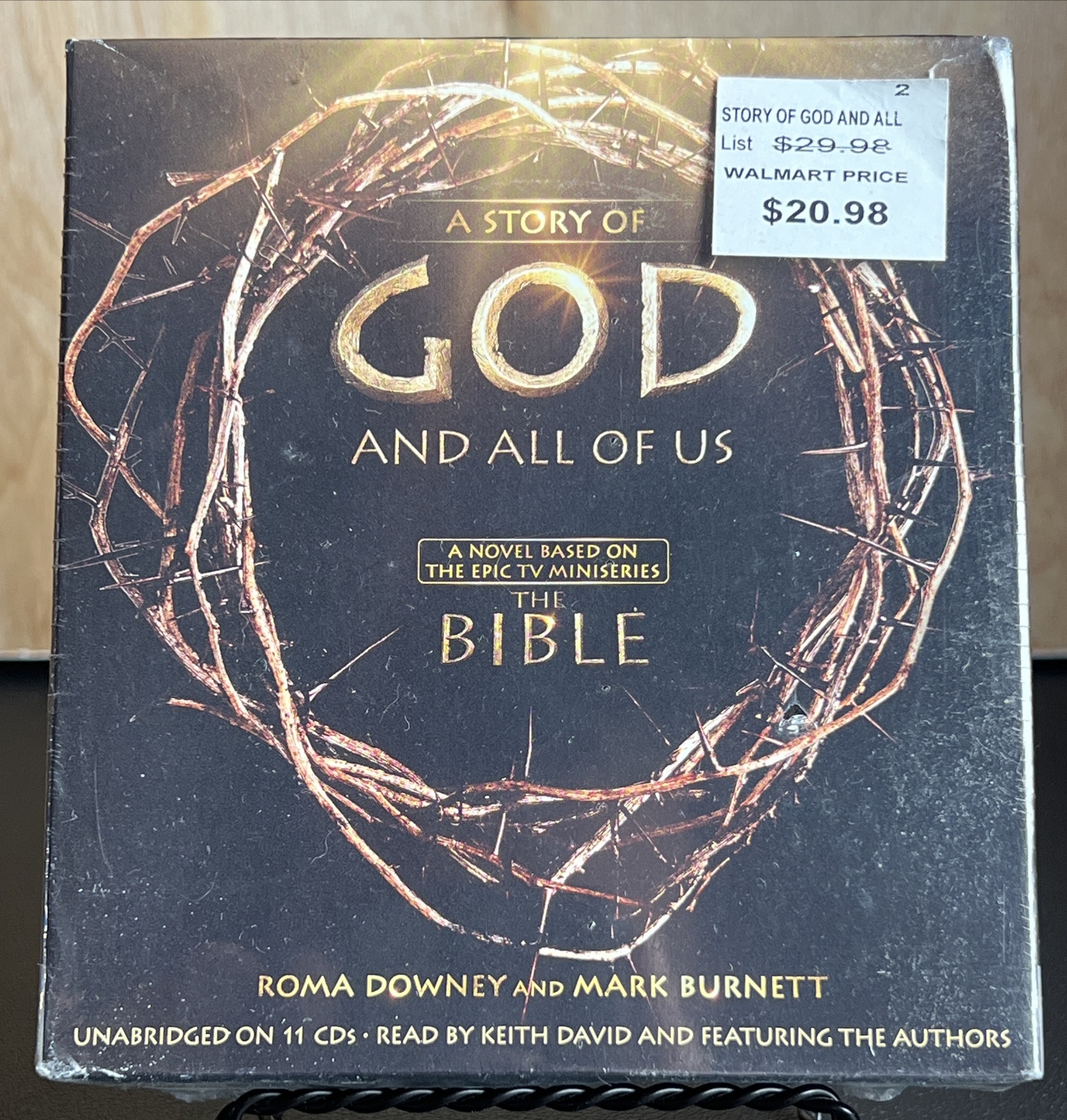 A Story of God and All of Us by Roma Downey and Mark Burnett CD AUDIO BOOK NEW