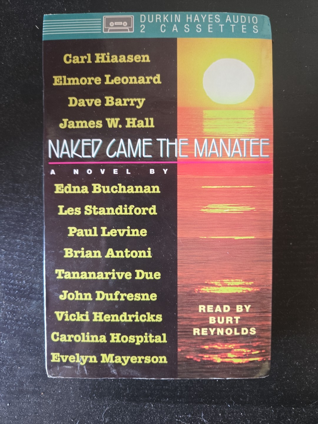 Audiobooks Naked Came the Manatee Cassette Tapes — Books On Tape Burt Reynolds