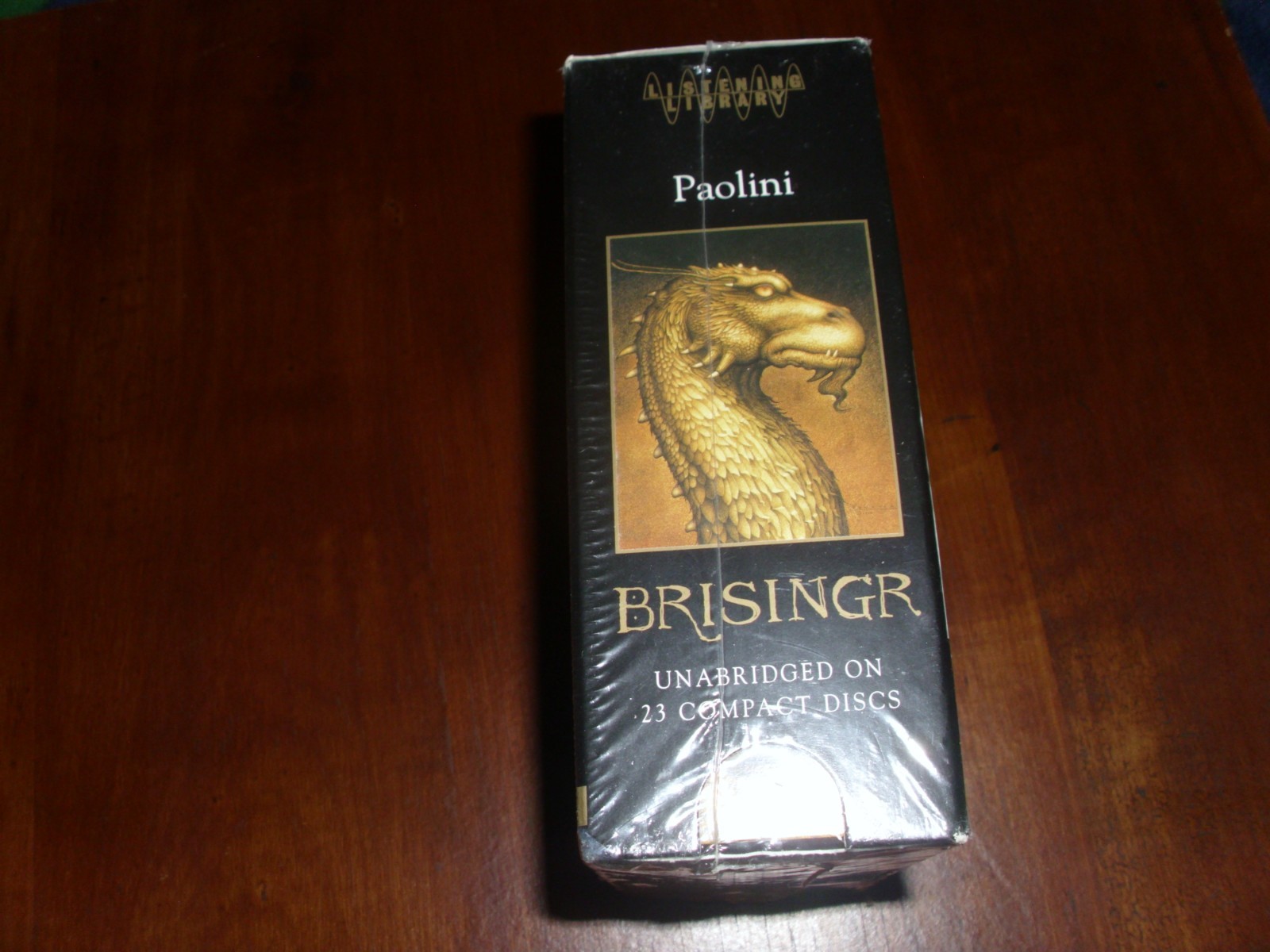 BRISINGR by Christopher Paolini — Audiobook 23 Compact Discs 2008 Random House