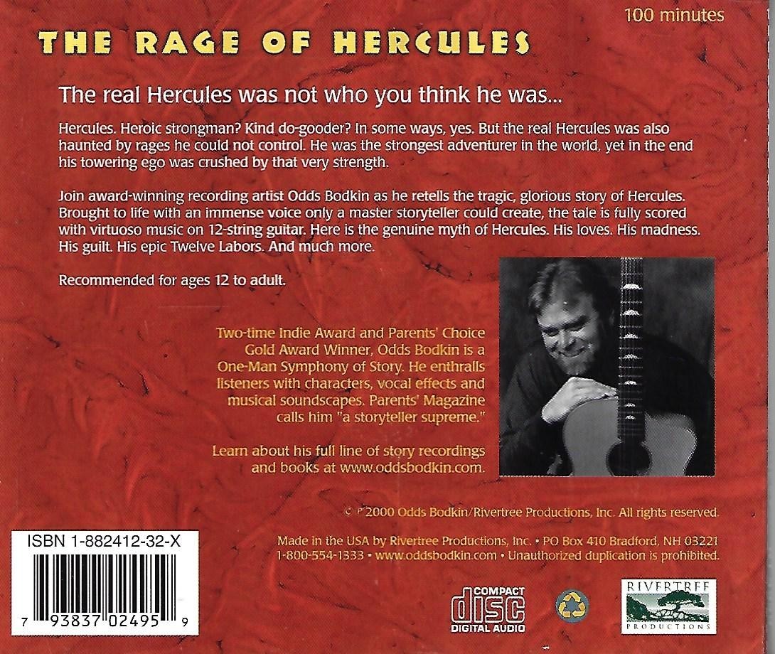The Rage of Hercules by Odds Bodkin (CD, 2-Discs)