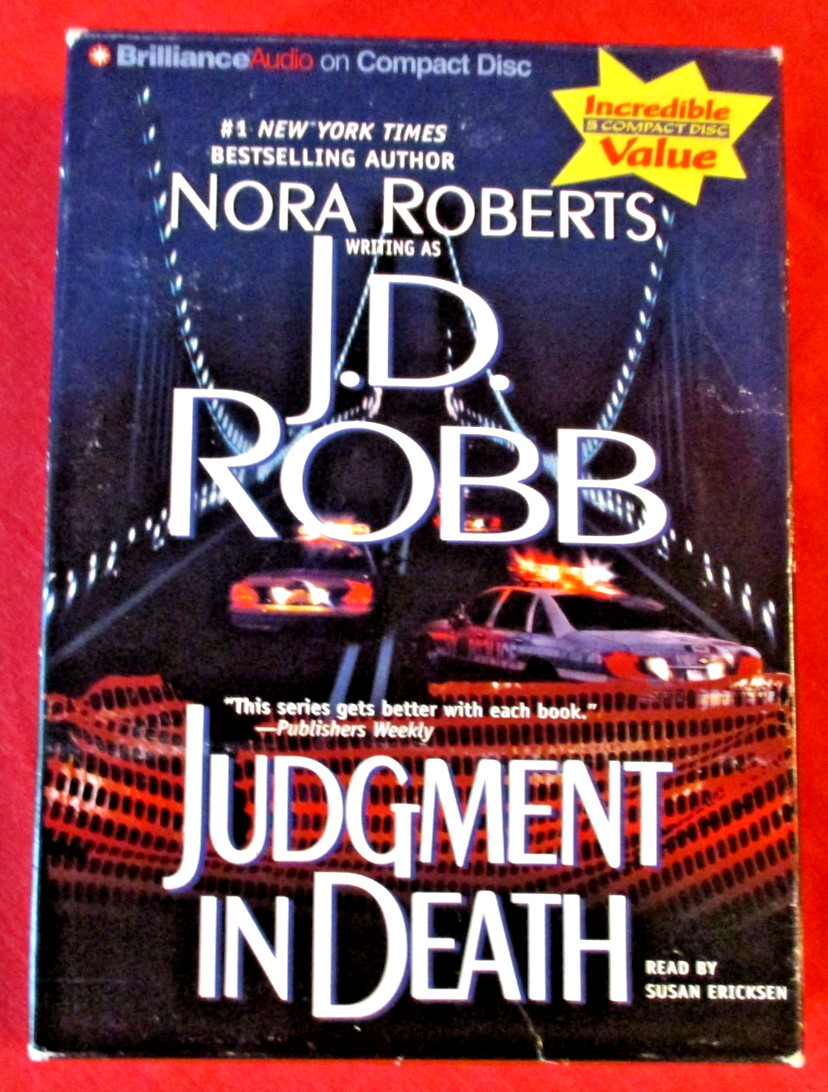 Judgment in Death by J.D. Robb — Audiobook CD — Free Shipping
