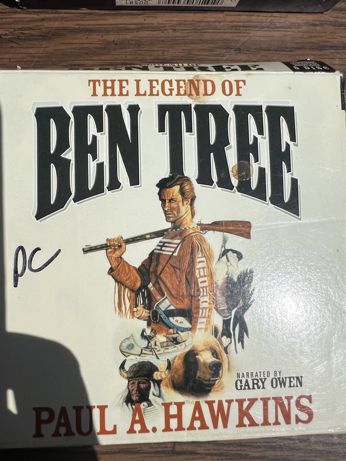 Audio Books-The Renegade, Cold War, Legend Of Ben Tree, Hawke