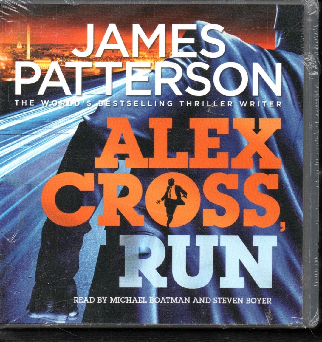 ALEX CROSS, RUN by James Patterson — 5xCD Audiobook *NEW & SEALED*