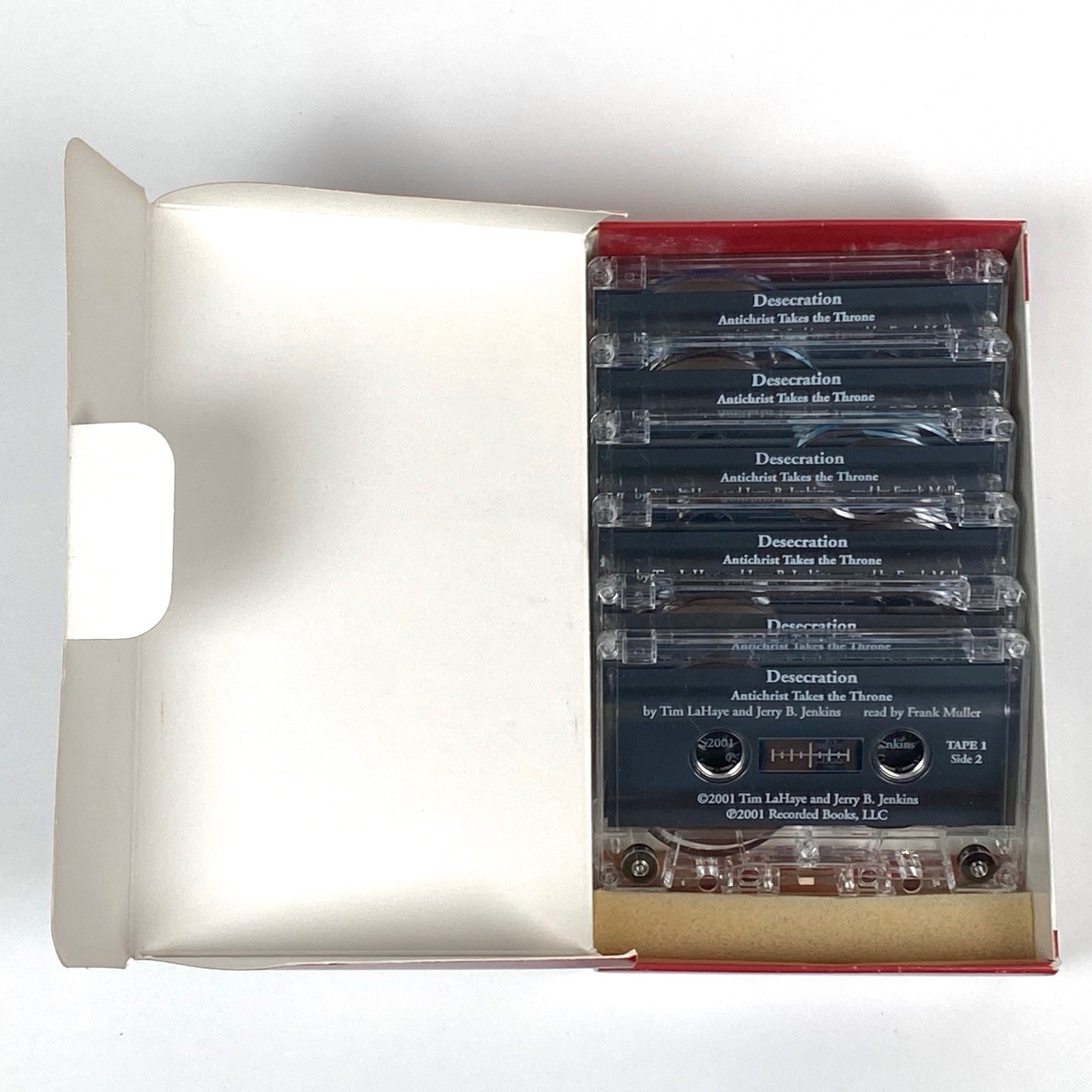 Desecration by Tim LaHaye & Jerry B Jenkins Unabridged Audiobook on 6 Cassettes