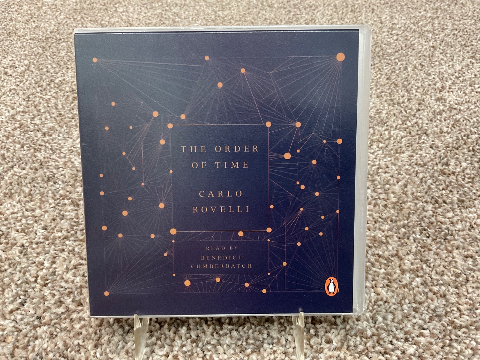 The Order of Time by Carlo Rovelli * Compact Disc Book * 4 hours on 4 CDs